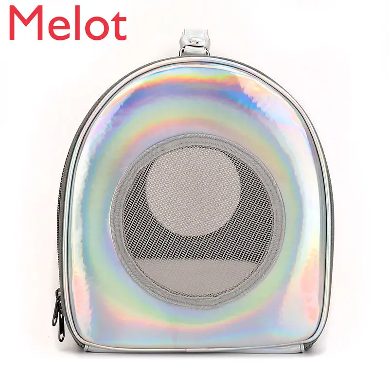 

High-End Luxury Pet Transparent Outing Carry Bag Car Cat Breathable Space Capsule Pet Backpack Portable Crossbody Cage