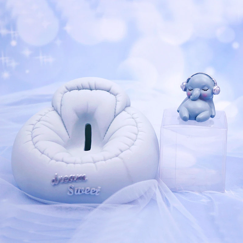 Мультяшная животная Копилка 2 в 1 коробка для хранения монет диван статуя