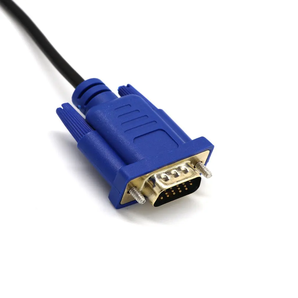 Кабель преобразователь hdmi vga HD внешний кабель адаптер для ТВ ПК мониторов