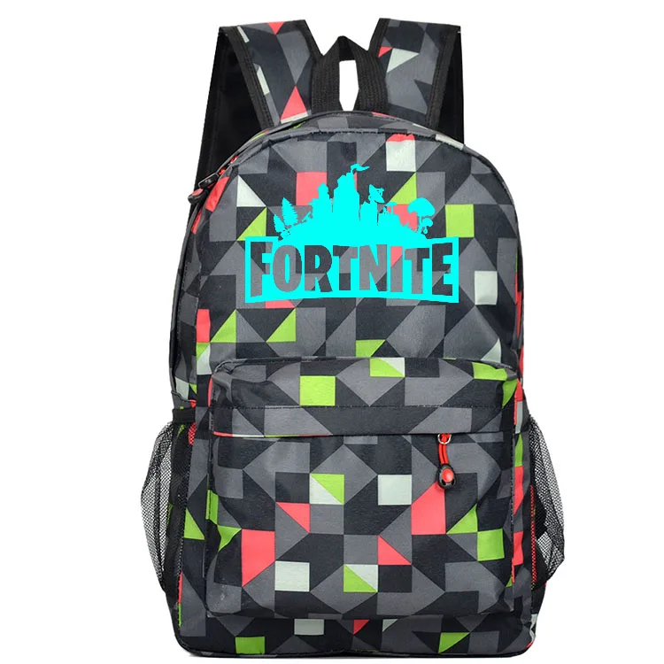 Рюкзак FORTNITE для подростков, детские школьные ранцы для мальчиков, дорожная сумка через плечо, рюкзаки унисекс для ноутбука