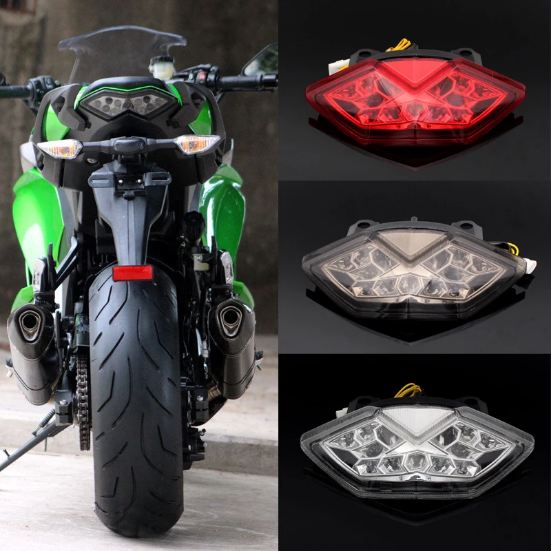 LED Tail Brake Light For KAWASAKI Z1000 10-13, Z1000SX NINJA 1000 2011-2019 KLE 650 VERSYS Motorcycle Integrated Blinker Lamp