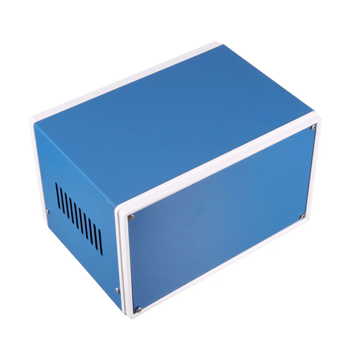 Caixa de Projeto Caixa de Junção Azul para Interior ao ar Uxcell Gabinete Eletrônico Ferro Faça Você Mesmo Case 175x128x117mm Livre