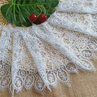 19 5cm 3 size elastic eyelash wide lace fabric for hand sewing underwear veil accessories for handicraft decoration x1246