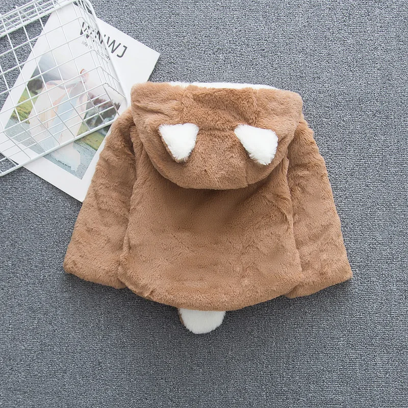 2019 осенне зимнее теплое шерстяное пальто для маленьких мальчиков и девочек