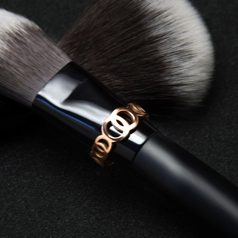 TOSOKO ювелирные изделия из нержавеющей стали овальный крест X письмо кольцо модное