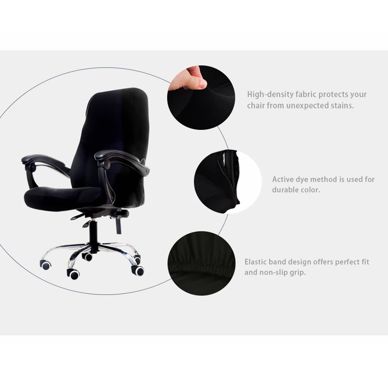 1 шт. эластичный чехол для компьютерного кресла размер M/L|Чехлы на стулья| |