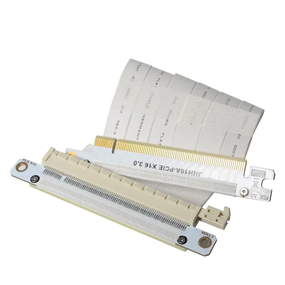 PCIE 3 0 кабель PCI e 16X до x16 адаптер графической видеокарты удлинитель 90 градусов