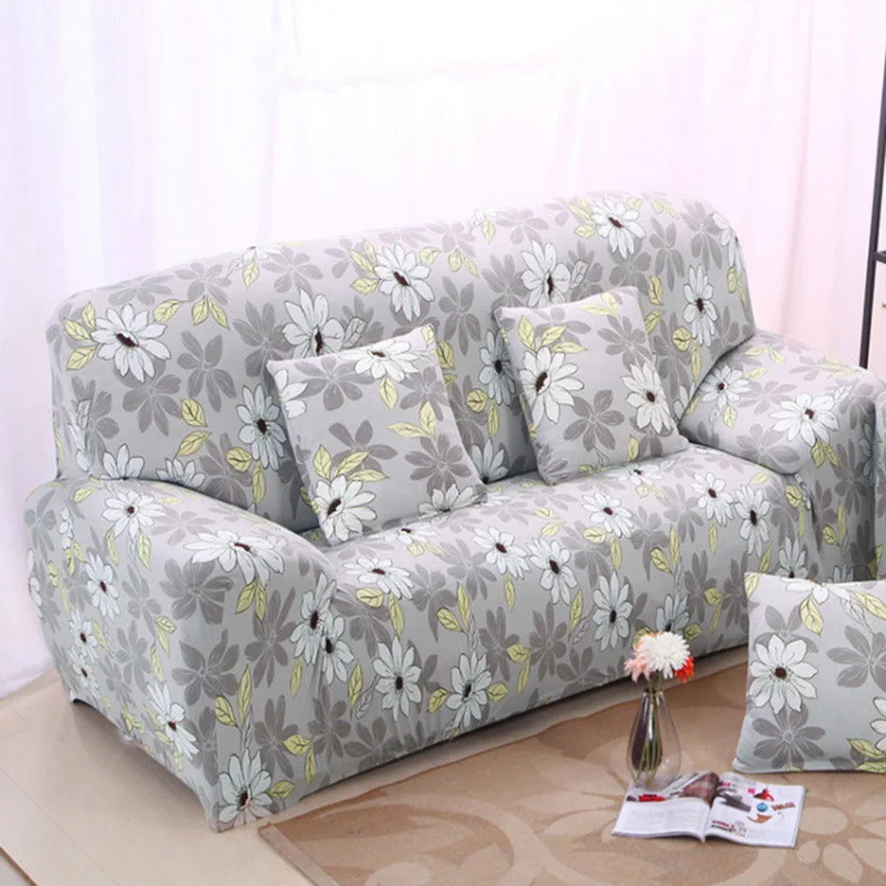 Мягкие Универсальные чехлы для диванов с принтом универсальные эластичные