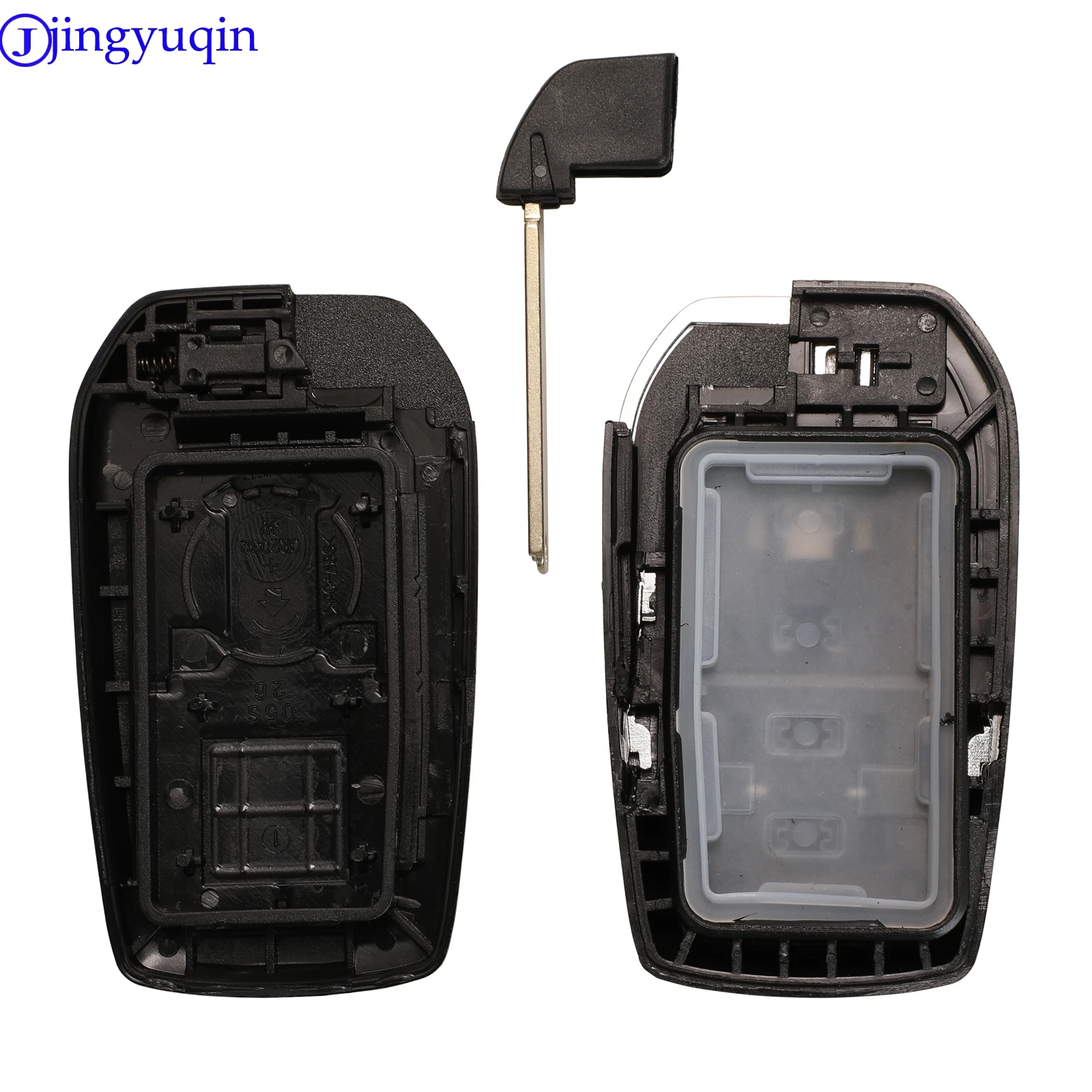 

jingyuqin Modified 3+1 4 Buttons Car Key Shell Cover Case For Toyota Chr C-hr Land Cruiser 200 Avensis Auris Corolla Smart Key