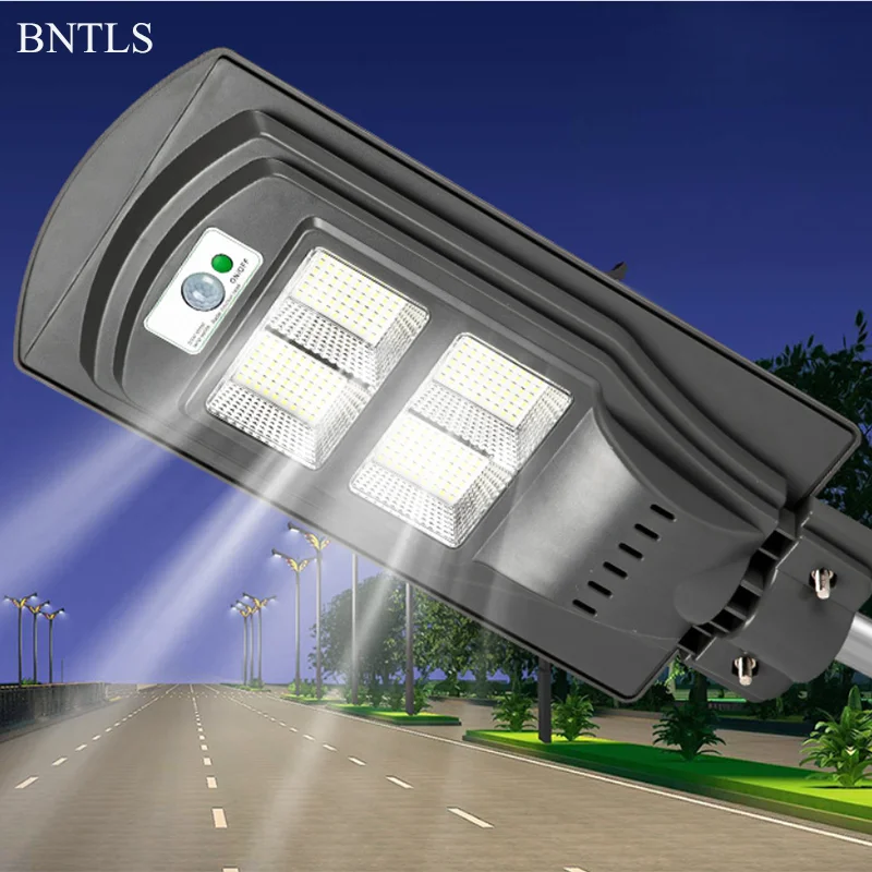 Светодиодный солнечный уличный светильник 30 Вт 60WSolar уличные Фонари движения