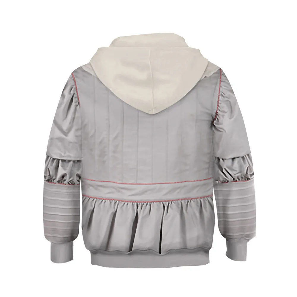 It: Chapter 2 Pennywise толстовки с капюшонами изображением клоунов косплей костюмы