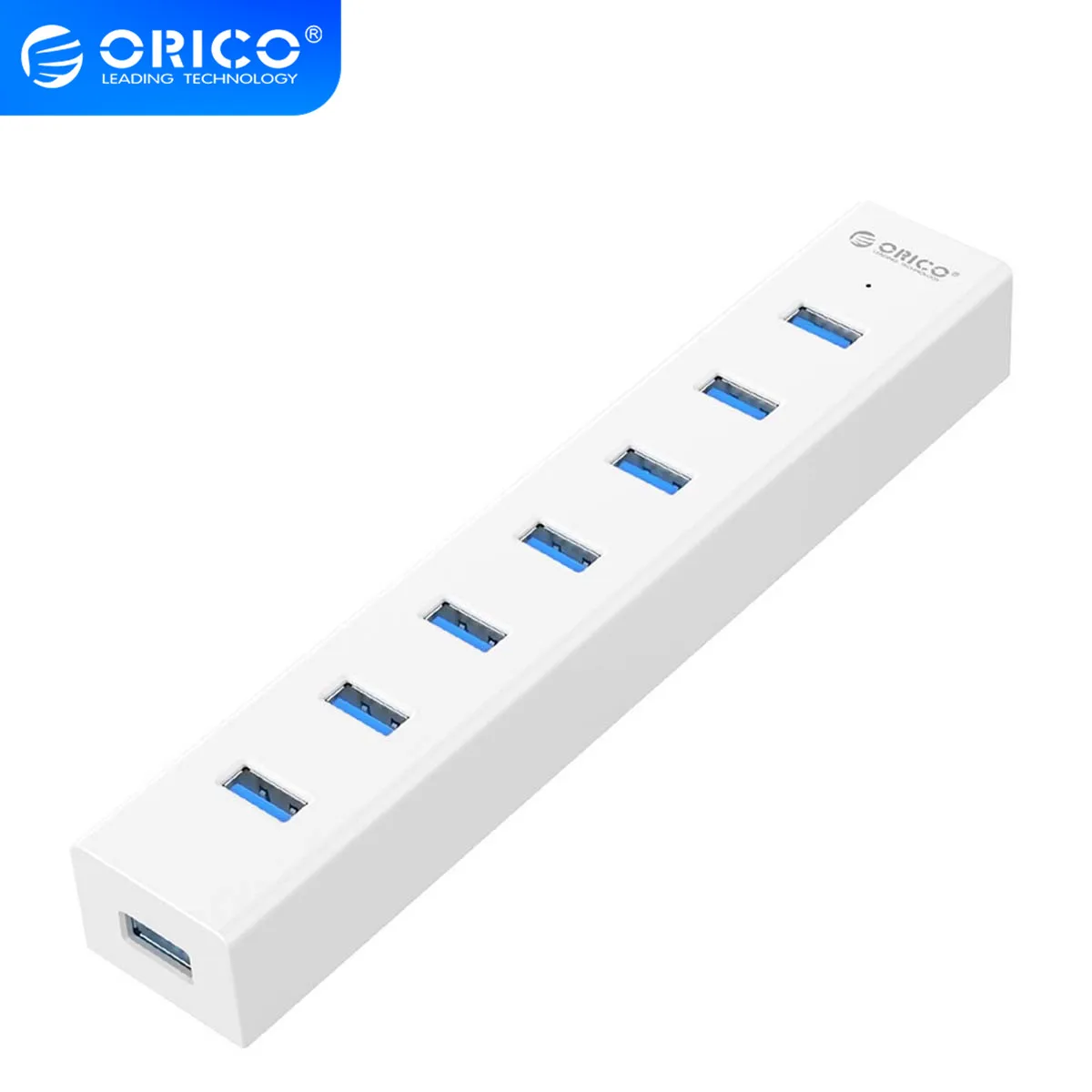 Концентратор ORICO с 7 портами USB 3 0 штепсельная вилка европейского стандарта