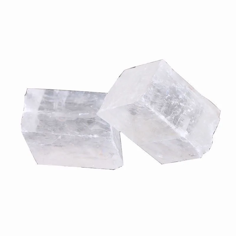 White Optical Calcite Raw Iceland Spar Natural quartz crystal stones and Minerals Healing decor 1pcs | Дом и сад