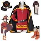 KonoSuba благословение Бога на этот чудесный мир магумин косплей костюм плащ платье униформа парик обувь наряд Хэллоуин вечевечерние НКА Cos