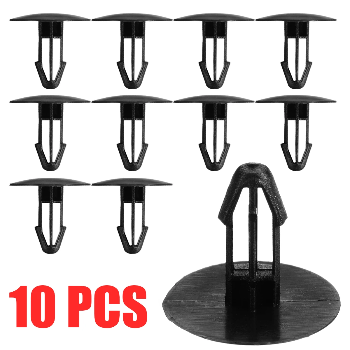 

Mayitr 10pcs Black Plastic Windscreen Cowl Mounting Clip Scuttle Panel Retainer Fastener Trim Clips For Honda 91501-SEA/SNA-003