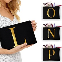 Bolsos Bolsas de cosméticos con estampado de 26 letras para mujer...