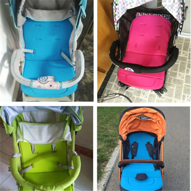 Almohadilla c&oacute;moda para cochecito de beb&eacute;, coj&iacute;n suave para asiento de carro de ni&ntilde;o, para las cuatro estaciones, 0-27M-1