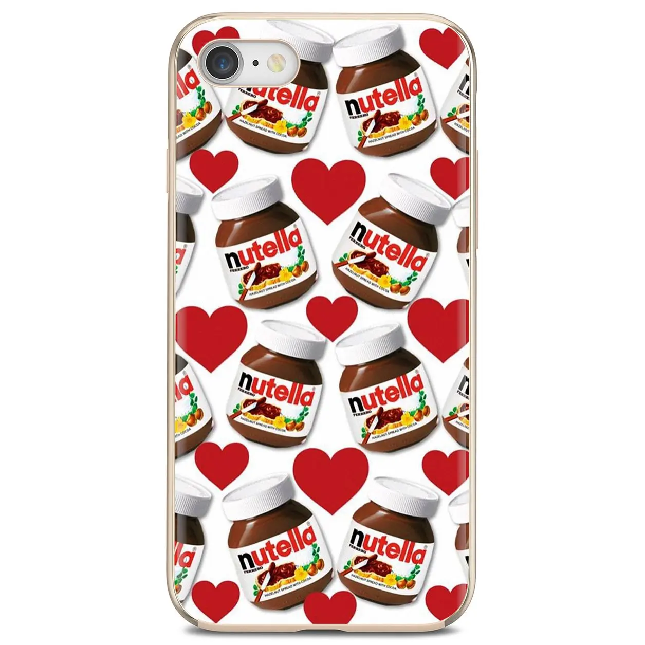 Мягкий кожаный чехол с шоколадным флаконом Tumblr Nutella для Huawei P8 P9 P10 P20 P30 P Smart 2019 Honor