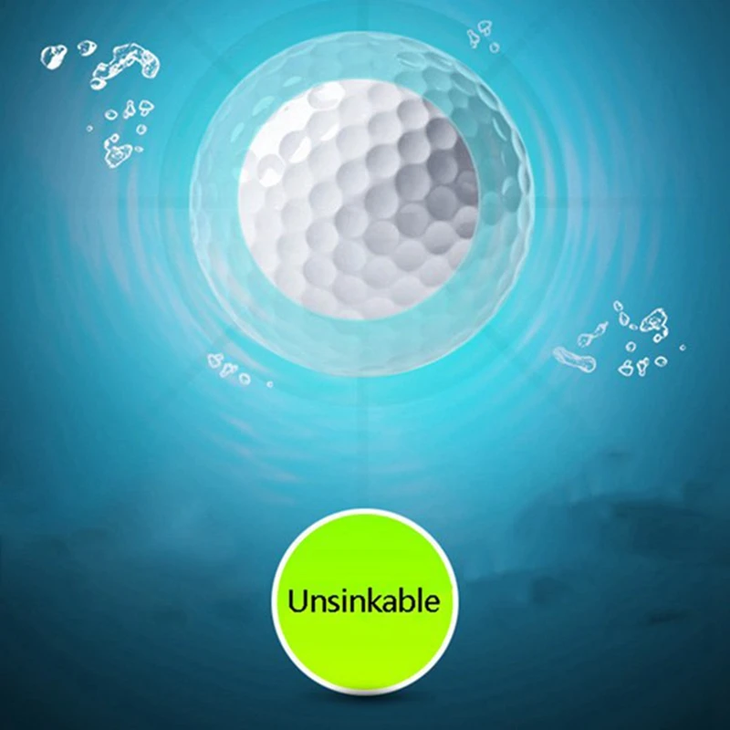 

10Pcs/ Pack Floating Golf Balls Water Golf Pelotas Balle de Golf Practice Balls 2 Layer Floater Balls Golf Accessories