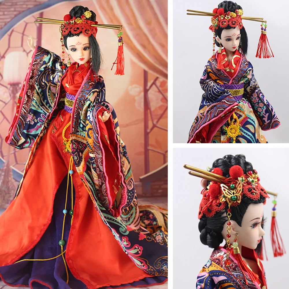 Совместное Для тела BJD куклы Восток ШАРМ Китайский Стиль с одеждой стенд и