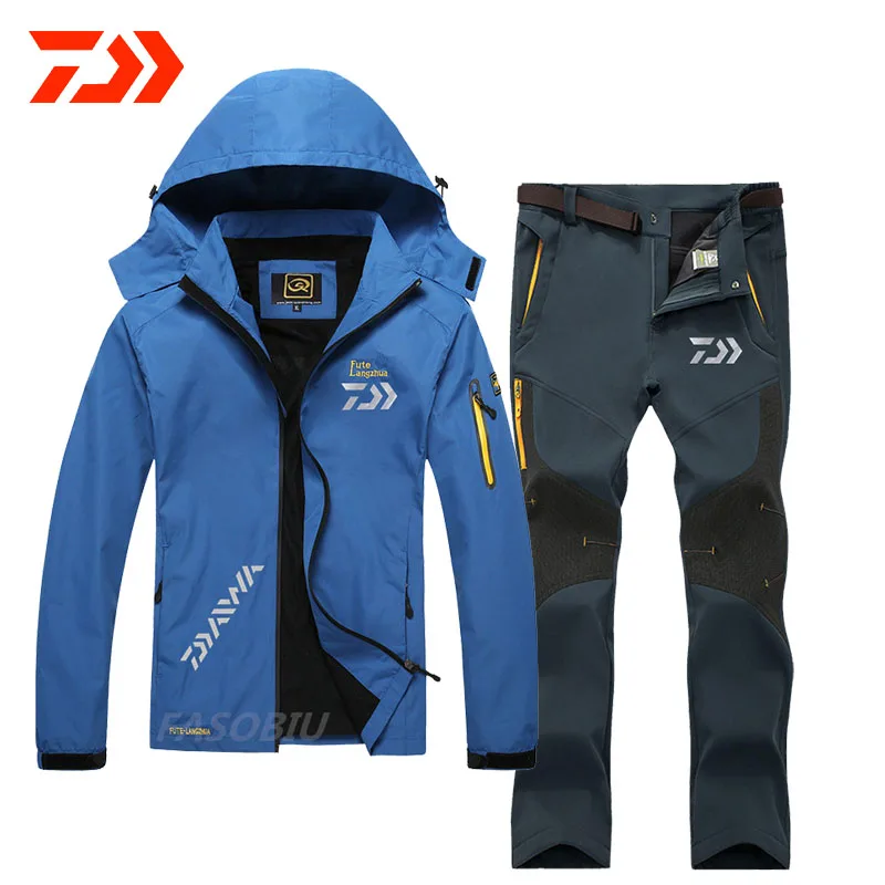 

Daiwa Fishing Clothes Sports Outdoor Fishing Clothing Quick-drying Pants Men's Fishing suit Sunscreen thin Fishing Jacket 7686#