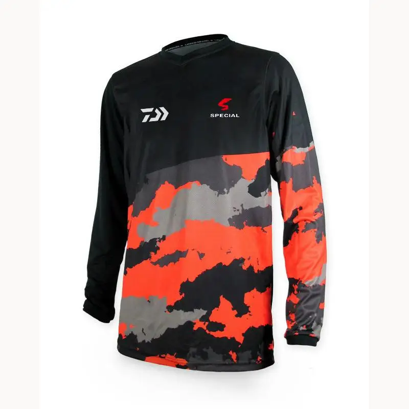 

2020 DAIWA CoolMax Fishing Clothing Coat Summer Fishing Shirt Long Sleeve Sunscreen Anti-uv Breathable Size XS-5XL Drop Shipping