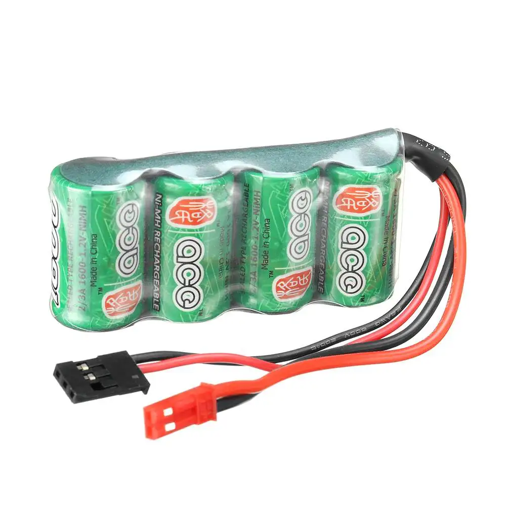 Gens 4,8 V 1600mAh перезаряжаемая NiMH батарея для RC гоночного дрона FPV квадрокоптера JST Fubeba вилка DIY аксессуары запасные части