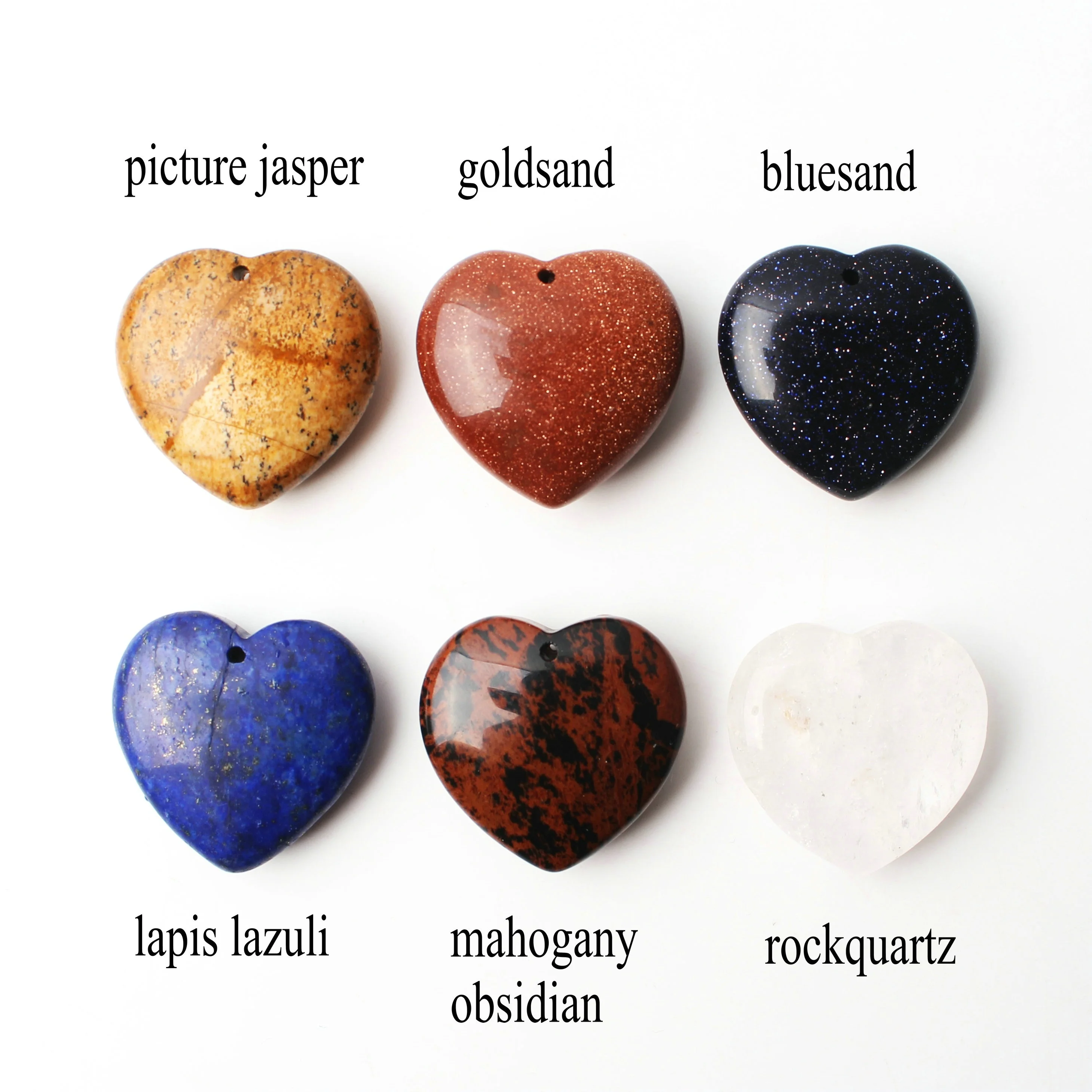 Натуральный кристалл аметист розовый кварц кулон в форме сердца с отверстием