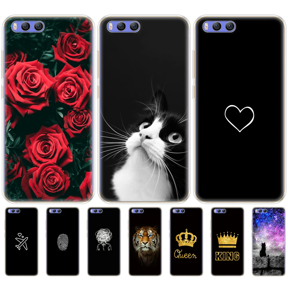 Case For Xiaomi Mi Note 3 Case Cover For Xiaomi Mi Note 3 TPU Soft Silicon For Xiaomi Mi Note3 Printing Protective Back Cover