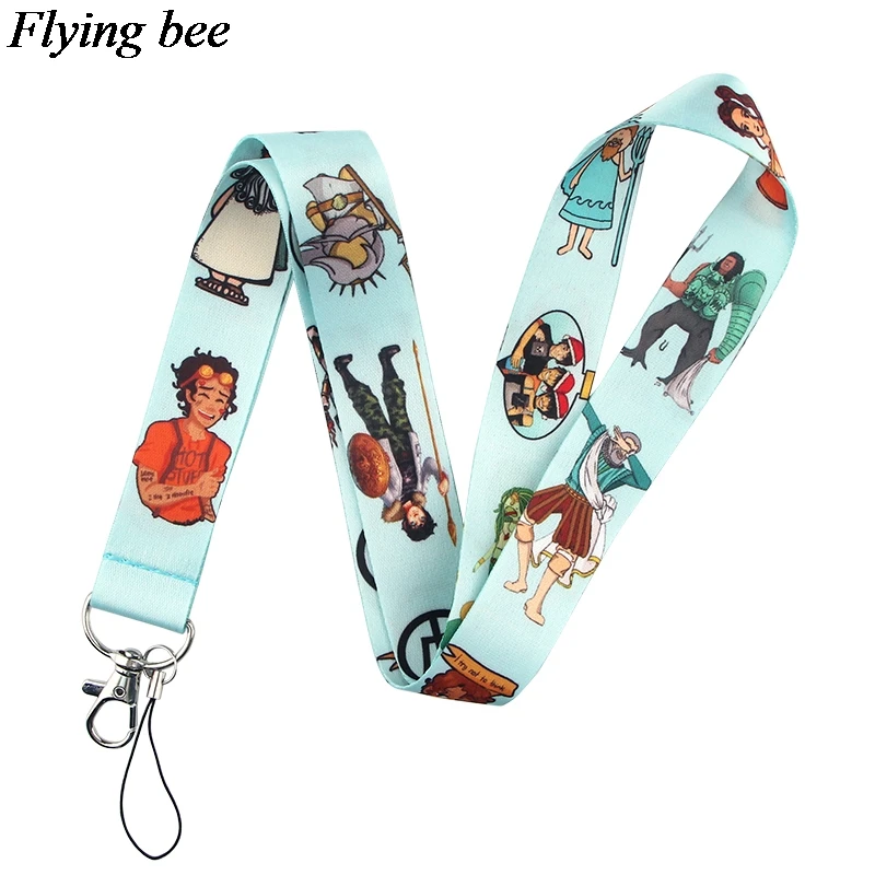 Flyingbee брелок мультяшный милый телефонный шнурок женский модный ремешок шейные