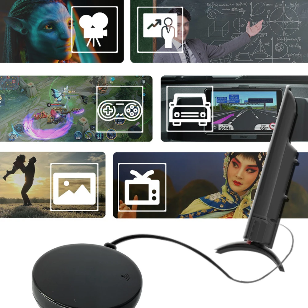 Адаптер для телевизора высокой четкости D8 HDM I Wi Fi дисплей ресивер экран Sharer 2D