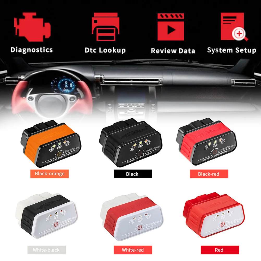 

ELM327 WIFI Car Diagnostic Scanner Automotivo ODB 2 Autoscanner KW903 ELM 327 Wi-fi OBD2 Bluetooth Adapter For Iphone Android