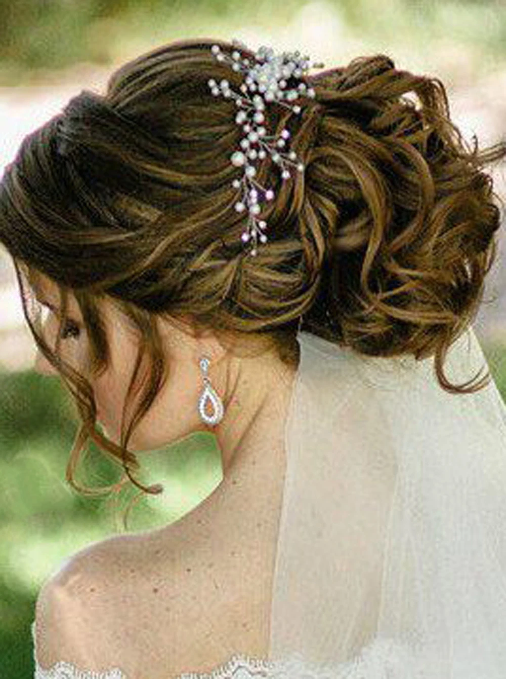 Свадебные жемчужные аксессуары для волос свадебная повязка на голову свадебные