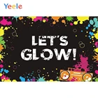 Фон для фотосъемки детей на день рождения с изображением граффити акварельных брызг