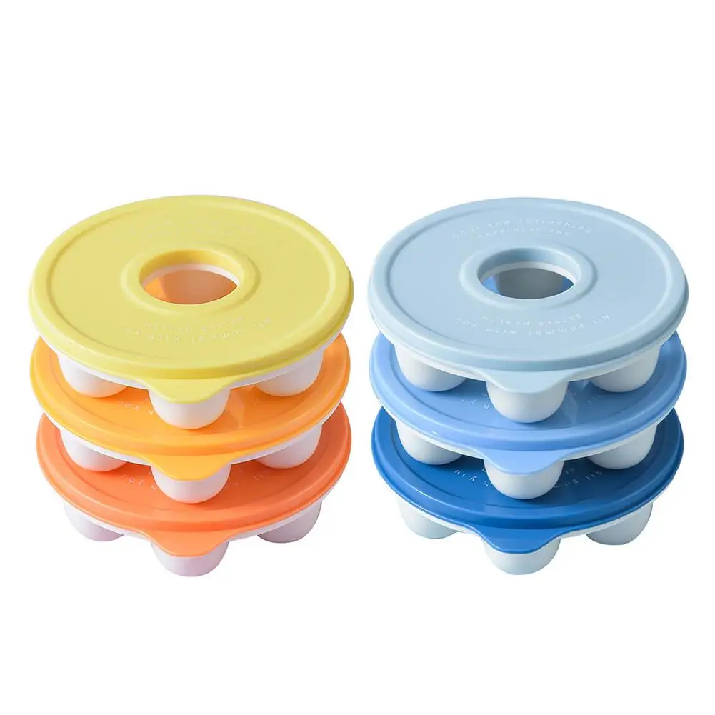 

3 шт. форма для льда, Пончик, многоразовая форма для льда с герметичной крышкой, кухонный летний коктейльный поднос 2021