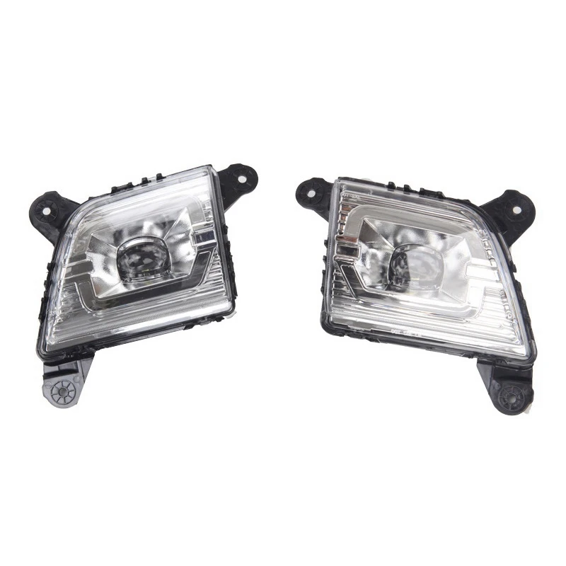 

Bumper LED Assembly Daytime Light Lamp Fog Lights Drive Fog Lamps Compatible for 2019 2020 Chevrolet Silverado 1500