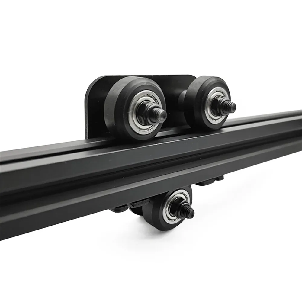 Металлическая пластина X-осевая каретка с колесами и крышкой вентилятора для