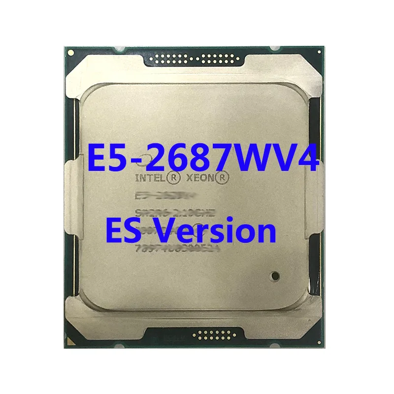 

Процессор Intel ЦП Xeon версии E5-2687WV4 ES 2,9 ГГц 12-ядерный 30 Мб SmartCache TPD 160 Вт FCLGA2011-3 для материнской платы X99