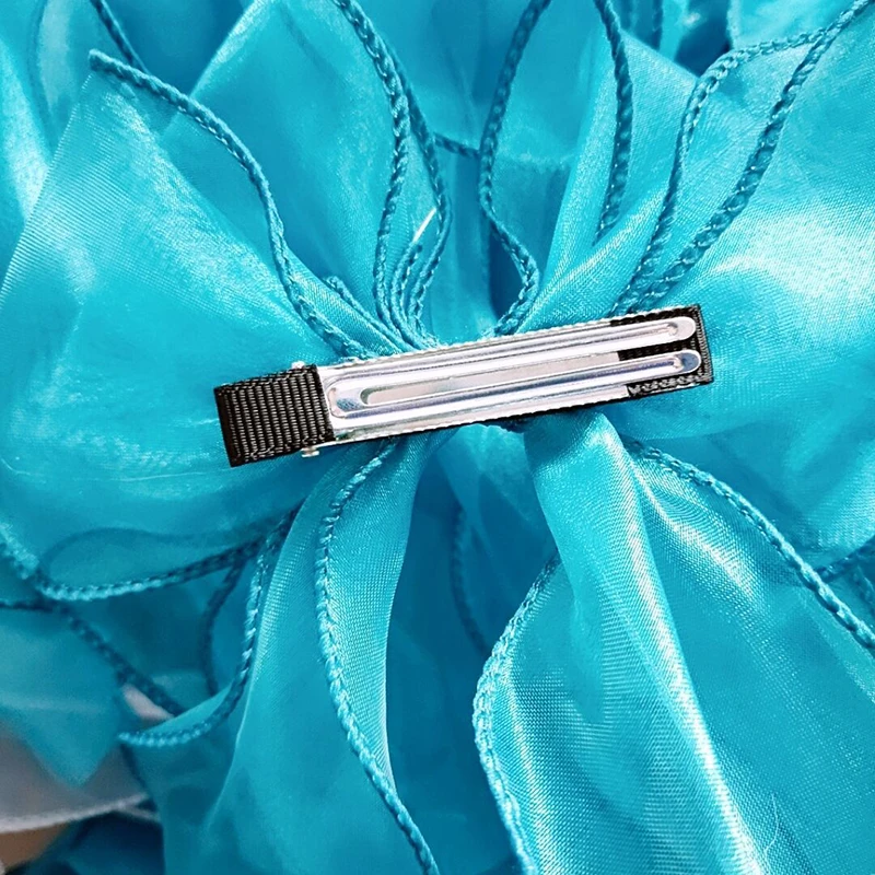 

Girls Lovely Sweet Barrettes Hairpins Kids Hair Accessories Children Cute Colors Ribbon Lace Bow Ornament Hair Clips Kids Gift