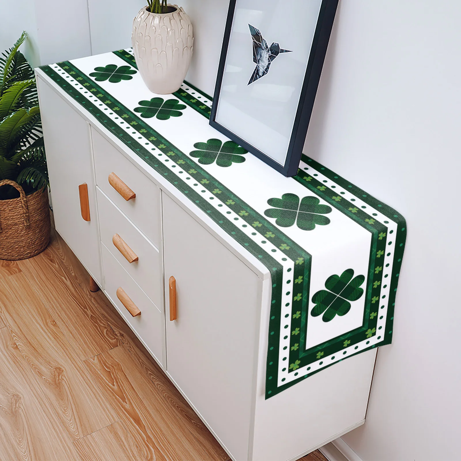 Клевер решетки элемент волновой точки Настольная дорожка свадебный стол Декор