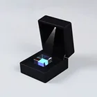 Подарок 25*25*25 мм цветной призматический куб светильник подарок из оптического научного эксперимента Головоломка Куб оптическое стекло