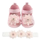 Хлопковая обувь для девочек, Тапочки, сандалии для тренировок, обувь для новорожденных малышей