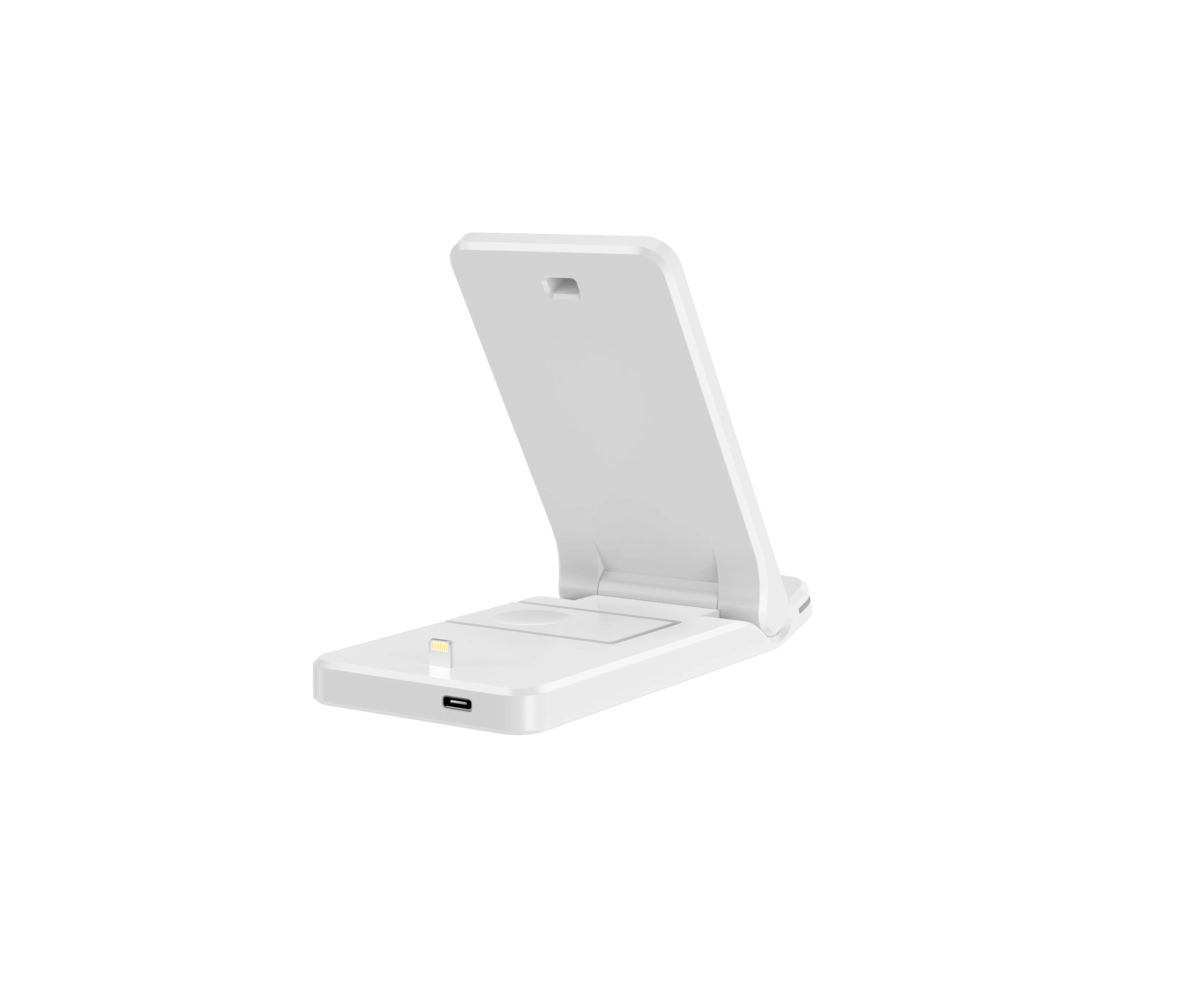 

Three-in-one Wireless chargers for Smartphones,Smart bracelets,BlueTooth Earphone, Multifunction Wireless charging