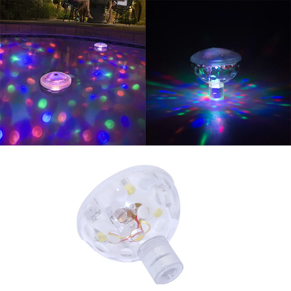 Waterproof Swimming Pool Lights Floating Underwater LED Light Glow Hot Tub Spa Lamp Party Decoration Accessories|Бассейн и