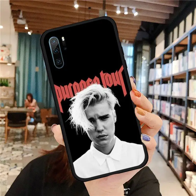 

Justin Bieber Phone Case For Huawei honor Mate P 9 10 20 30 40 Pro 10i 7 8 a x Lite nova 5t