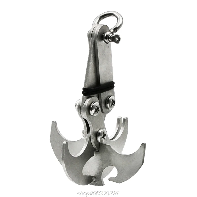 

Multifunctional Folding Gravity Grab Grappling Gravity Hook Portable Climbing Stainless Steel Outdoor Foldable M14 21 Dropship