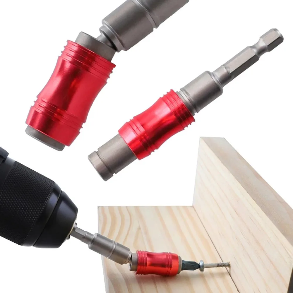 

New Steel Impact Magnetic Pivoting Bit Tip Holder Swivel Screw Drill Accessory Bits