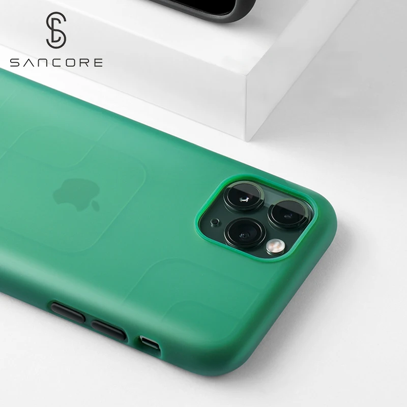 Оригинальный жидкий силиконовый чехол Sancore для iPhone 11 Pro Max высококачественные