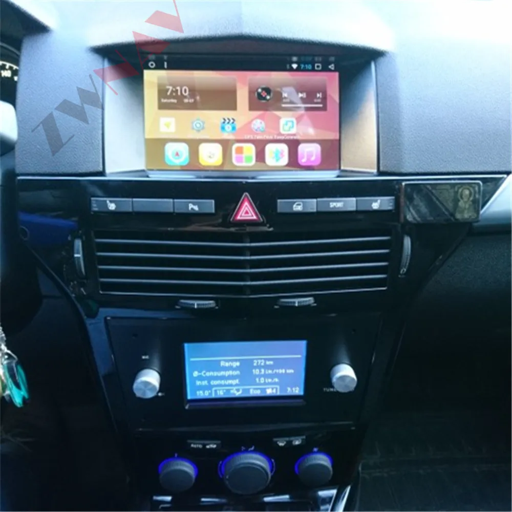 Автомобильный DVD-плеер Android 10 4 + 64G GPS-навигация головное устройство радио для Opel