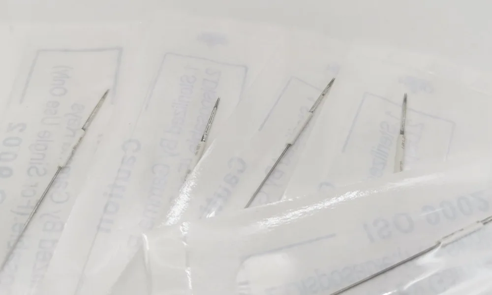 600Pcs 1RL 2RL 5RL 7RL 5F 7F Mixed Sterilized Stainless Steel Permanent Makeup Needles Normal Eyebrow | Красота и здоровье